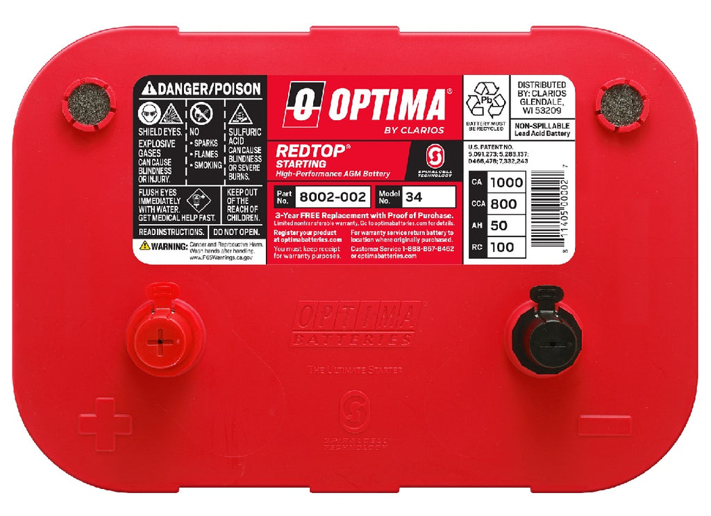 OPTIMA REDTOP 34