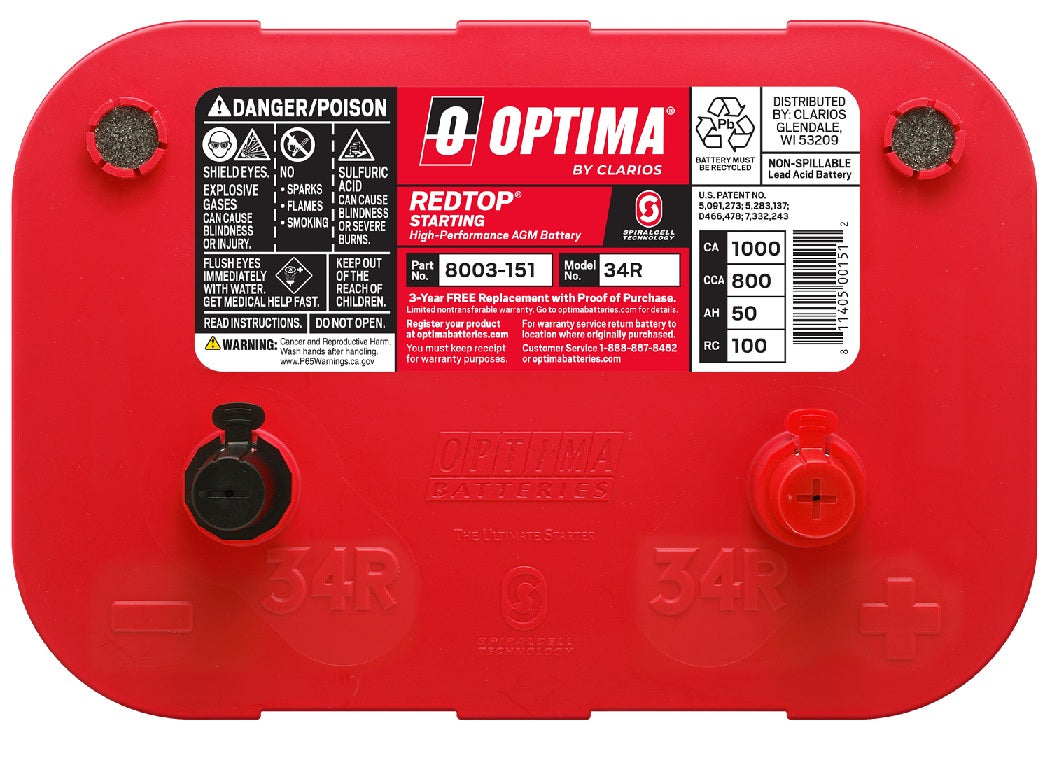 OPTIMA REDTOP 34R