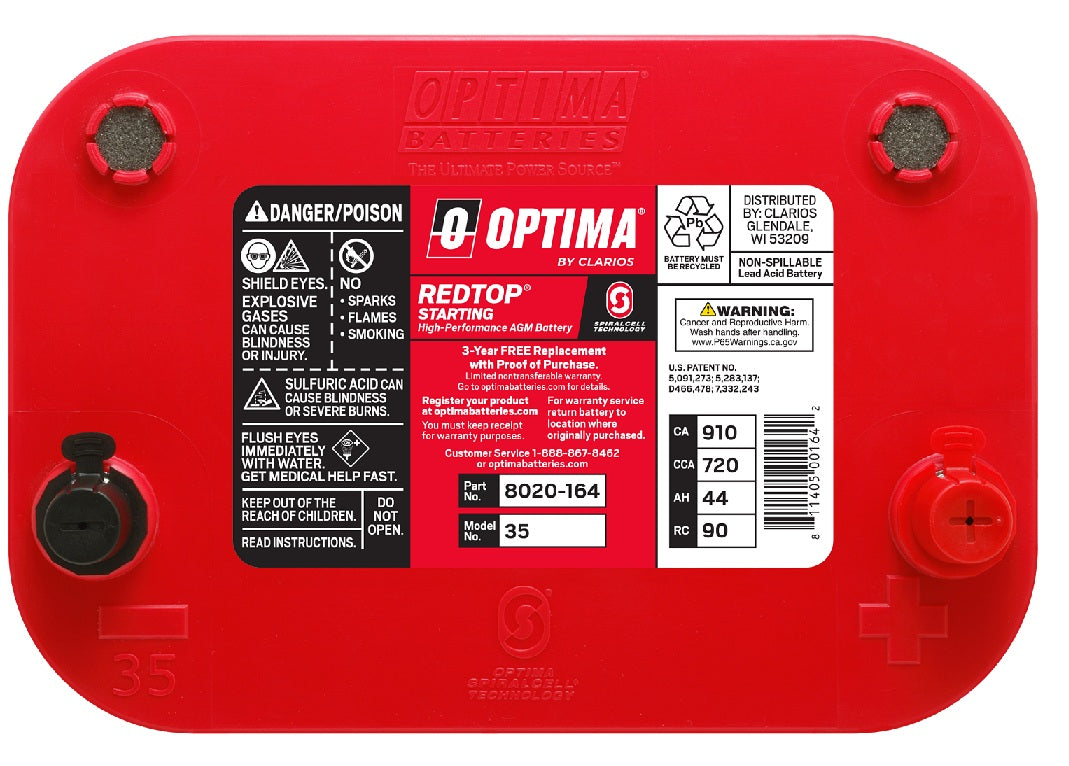 OPTIMA REDTOP 35