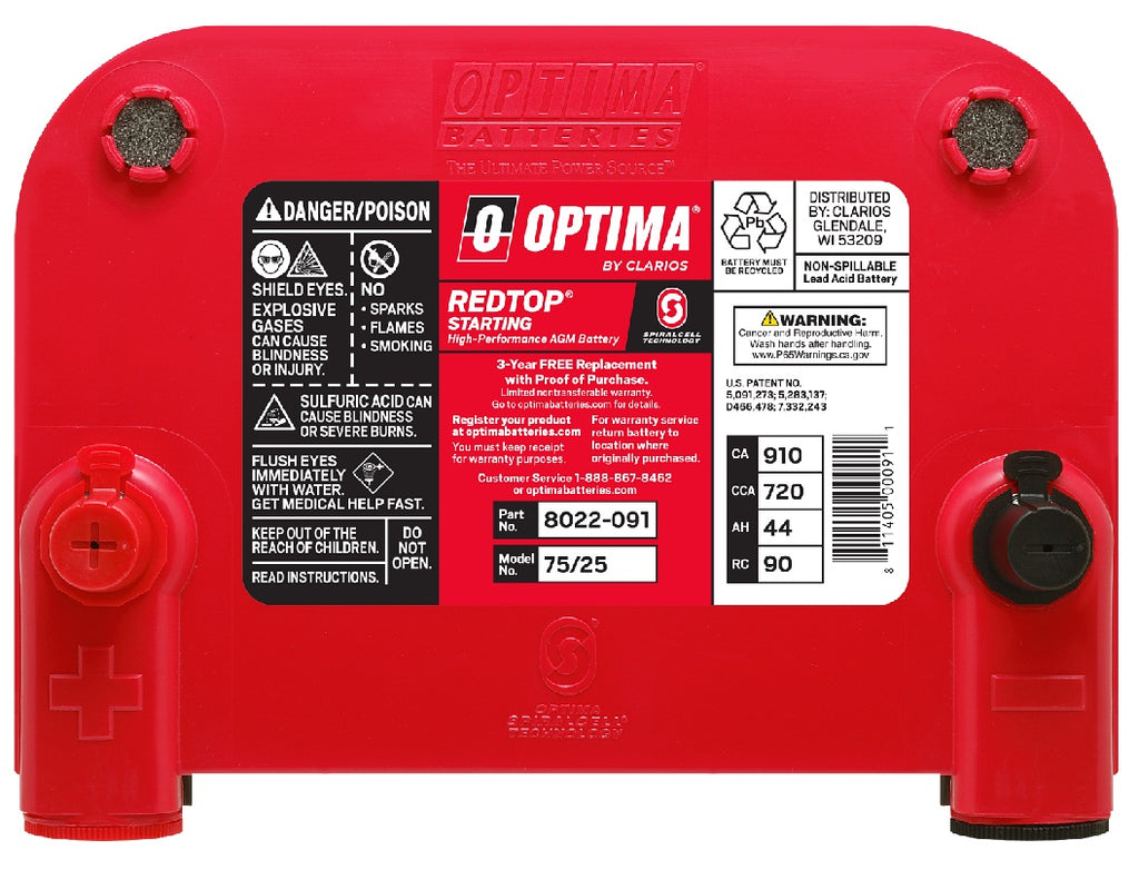 OPTIMA 紅頂 75/25