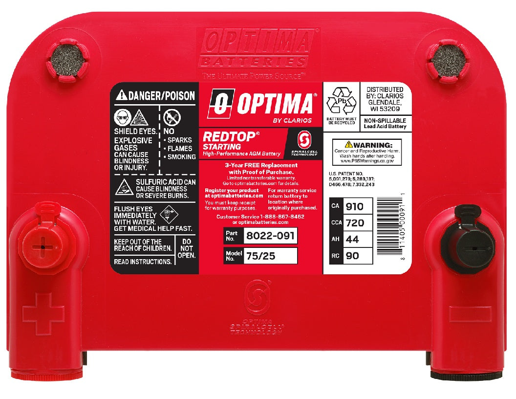 OPTIMA 紅頂 75/25
