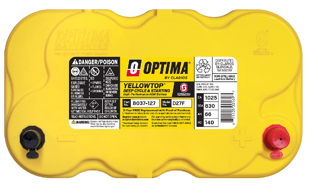 OPTIMA YELLOWTOP D27F